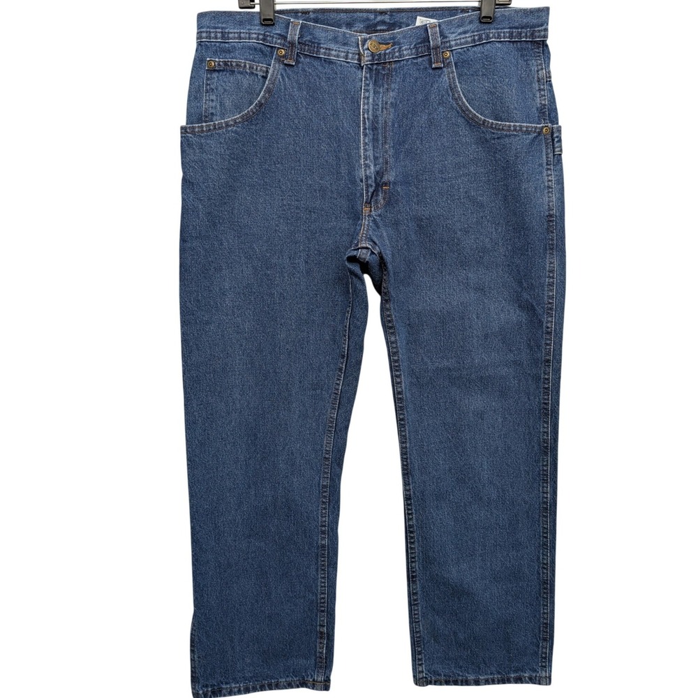 Key Industries Carpenter‎ Jeans Mens 38x30 Blue Cotton Workwear Utility Pants